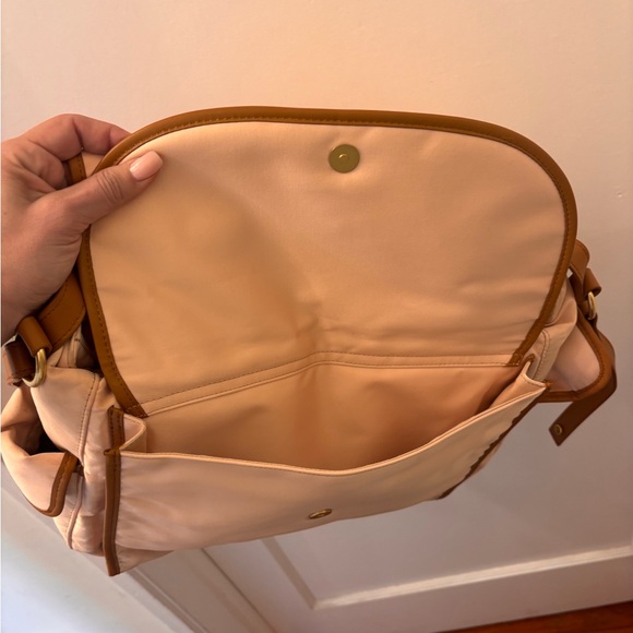 Chloe Blush and Tan diaper bag - Picture 9 of 11